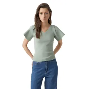 V-nyakú blúz női Vero Moda Ginny image-1