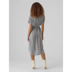 Wadenlanges Hemdkleid Frau Vero Moda Bumpy image-2