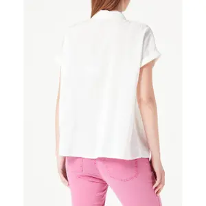 Blusa tecida para mulheres Vero Moda Bumpy image-1