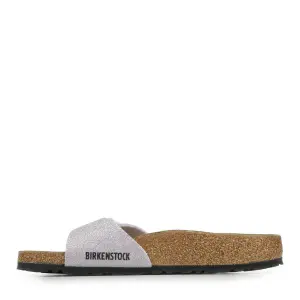 Sandales femme Birkenstock Madrid BS Synthetik Shiny Glitter Faded Purple (Étroit) image-1