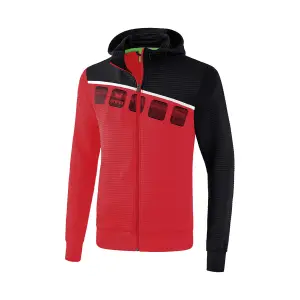 Hooded training jacket Erima image-0