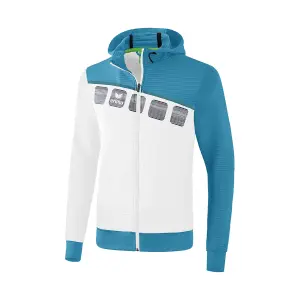 Hooded training jacket Erima image-0