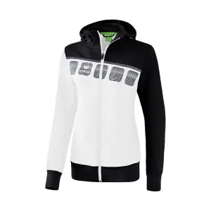 Women's hooded training jacket Erima image-0