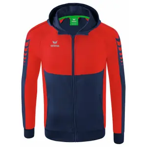 Felpa con cappuccio da allenamento Erima Six Wings