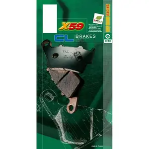 Sintered metal brake pad CL Brakes 2924X59 image-1