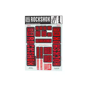 Aufkleber Rockshox Boxxer/Domain Dual Crown image-0