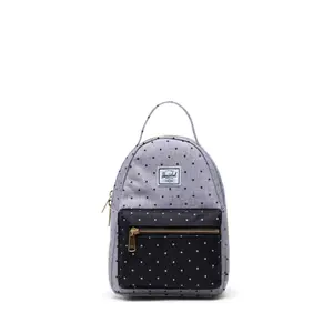Backpack Herschel nova mini polka dot crosshatch grey/black image-0