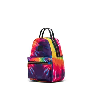 Backpack Herschel nova mini rainbow tie dye image-1