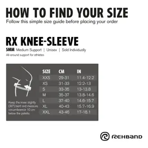 Rodillera Rehband Rx line steel 5MM image-5