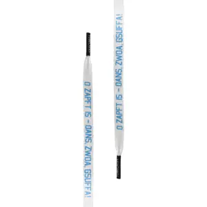 Pacotes de 5 atacadores Urban Classic white flat basic image-1