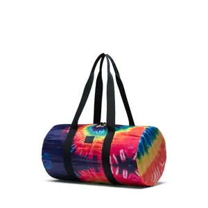 Travel bag Herschel packable duffle rainbow tie dye image-1