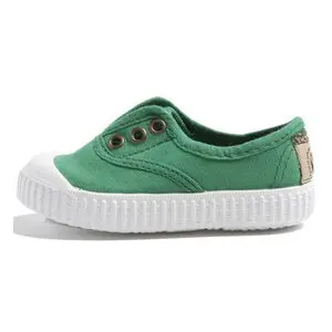 Washed canvas sneakers without laces girl Victoria 1915 Anglaise image-0