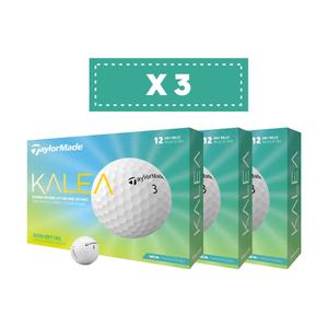 Confezione da 3 palline da golf Taylormade TM22 Kalea