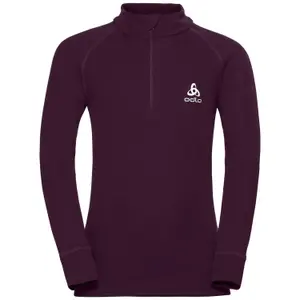Junior T-shirt lange Ärmel Kragen ½ Reißverschluss Odlo Active Warm image-0