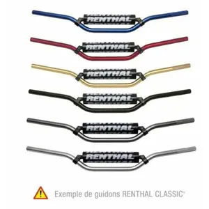 Styr Renthal MX/Enduro 7/8" 701 Honda CRF150/230 image-1