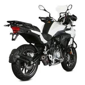 Σιωπηλό σύστημα εξαγωγής μοτοσικλέτας Mivv Oval Benelli TRK 502 image-1
