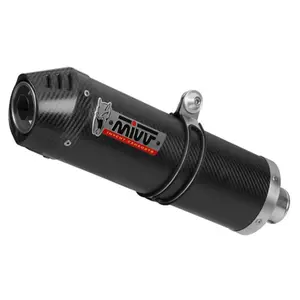 motoruitlaat Mivv Oval Carbon Cap carbone Kawasaki Z750