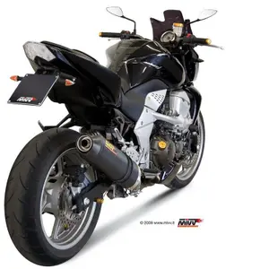 motoruitlaat Mivv Oval Carbon Cap carbone Kawasaki Z750 image-1