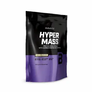 Lot of 10 bags of weight gain Biotech USA hyper mass - Vanille - 1kg image-0