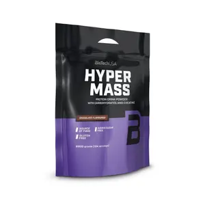 Weight gainer Bag Biotech USA hyper mass - Chocolate - 6,8kg image-0