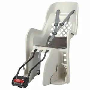 Rear bike seat with child frame attachment Polisport Joy FF 29"