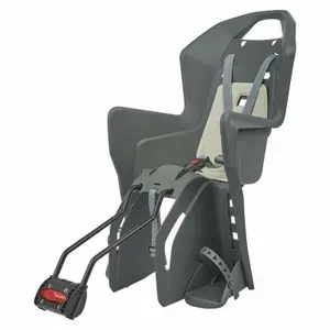 Rear bike seat with child frame attachment Polisport Koolah 29"