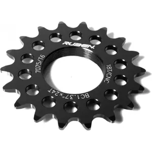 1105006-festes-ritzel-ruder-berna-14t-schwarz-14-zahne