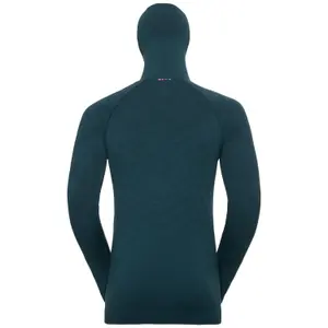 Maillot L/S con capucha Odlo Technique Natural + Kinship Warm image-3