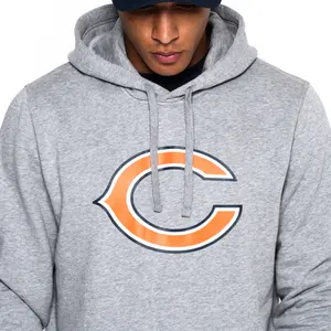Sweat à capuche New Era avec logo de l'équipe Chicago Bears image-3