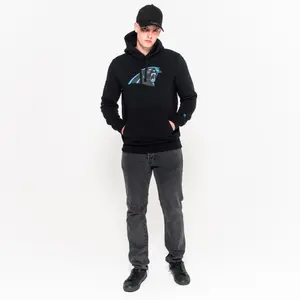 Sweat   capuche New Era  avec logo de l'équipe Carolina Panthers image-1