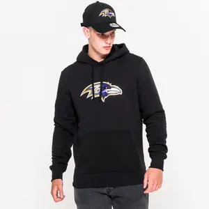 Sweat   capuche New Era  avec logo de l'équipe Baltimore Ravens image-0