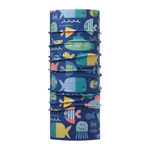 Baby choker anti-uv Buff ocean blue image-0