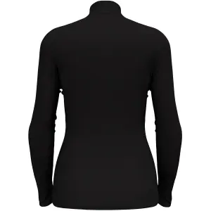 Roupa interior de lã com meio fecho de correr para mulher Odlo Merino 200 image-1