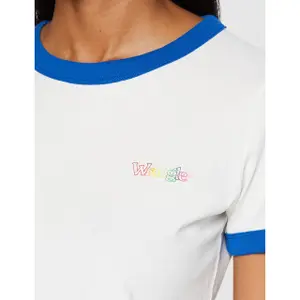 Women's T-shirt Wrangler Ringer image-4
