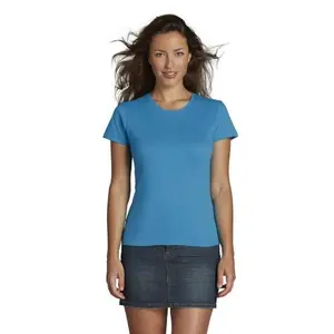 T-shirt de mulher Sol's Miss image-1