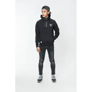 Sweat   capuche New Era  tech series 1/2 zip Oakland Raiders