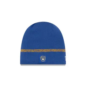 Bonnet New Era  MLB18 Knit Of Clubhouse Milwaukee Brewers image-0