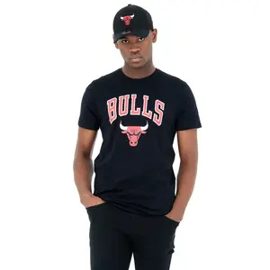 T-shirt New Era Logo Chicago Bulls image-1