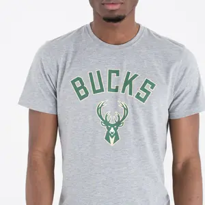  New EraT - s h i r t   logo Milwaukee Bucks image-3