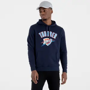Sweat à capuche New Era avec logo de l'équipe Oklahoma City Thunder image-1