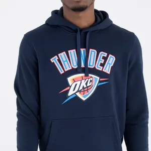 Sweat à capuche New Era avec logo de l'équipe Oklahoma City Thunder image-4