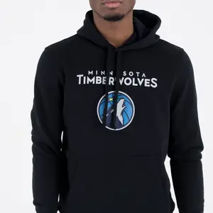 Sweat   capuche New Era  avec logo de l'équipe Minnesota Timberwolves image-4