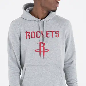 Sweat à capuche New Era avec logo de l'équipe Houston Rockets image-4