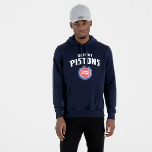 Sweat   capuche New Era  avec logo de l’équipe Detroit Pistons image-0