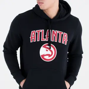 Sweat   capuche New Era  avec logo de l'équipe Atlanta Hawks image-3