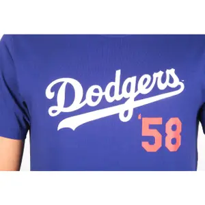 T-shirt New Era Dodgers Mlb Script image-5