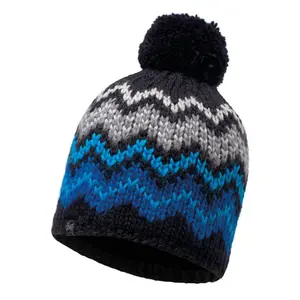 Strikket hue Buff danke black image-0