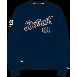 Sweatshirt New Era Detroit Tigers Script image-0