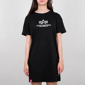 Women's long T-shirt Alpha Industries Basic Foil Print image-0