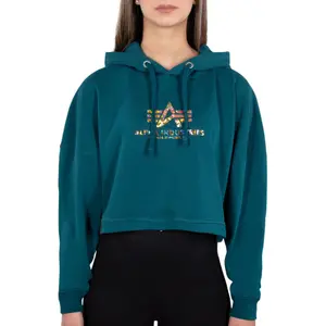 Capuz feminino Alpha Industries basic COS hol. print image-0